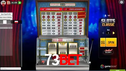 Jogos de mesa e apostas rápidas na 73bet